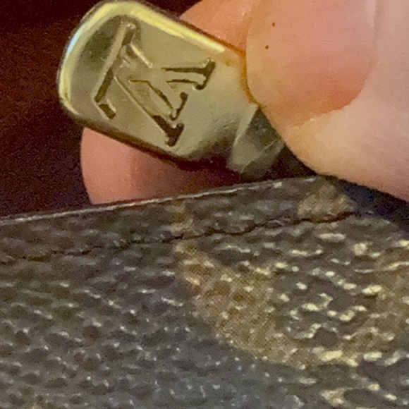 Louis Vuitton Dark Brown Monogram Wristlet - Picture 9 of 16